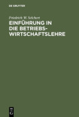 Einfuhrung in die Betriebswirtschaftslehre