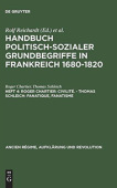 Handbuch politisch-sozialer Grundbegriffe in Frankreich 1680-1820, Heft 4, Roger Chartier