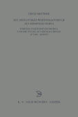 Ein Spatantikes Wirtschaftsbuch Aus Diospolis Parva