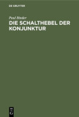 Die Schalthebel Der Konjunktur