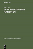 Vom Werden Der Nationen