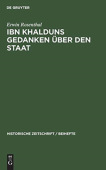 Ibn Khalduns Gedanken Uber Den Staat