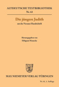 Die Jungere Judith Aus Der Vorauer Handschrift