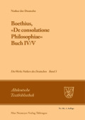 Boethius, Â»De Consolatione PhilosophiaeÂ«