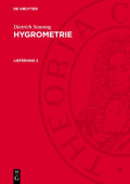 Dietrich Sonntag: Hygrometrie. Lieferung 2