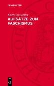 Aufsatze Zum Faschismus