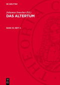 Das Altertum. Band 23, Heft 4