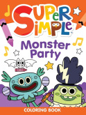Super SimpleÂ™ Monster Party Coloring Book