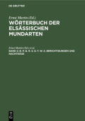 B. P. Q. R. S. D. T. W. Z. Berichtigungen Und Nachtrage