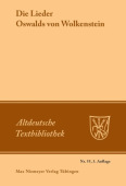 Die Lieder Oswalds Von Wolkenstein