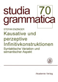 Kausative Und Perzeptive Infinitivkonstruktionen