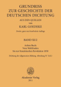 Achtes Buch: Vom Weltfrieden Bis Zur Franzosischen Revolution 1830