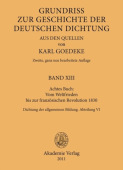 Achtes Buch: Vom Weltfrieden Bis Zur Franzosischen Revolution 1830