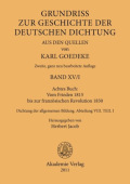 Achtes Buch: Vom Frieden 1815 Bis Zur Franzosischen Revolution 1830