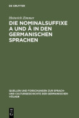 Nominalsuffixe A und A in den germanischen Sprachen