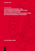 Zustandsraummodell Des Elektroenergieverbundsystems Zur Untersuchung Des Spannungsblindleistungsverhaltens Bei Spannungsregelvorgangen