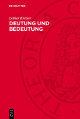 Deutung Und Bedeutung