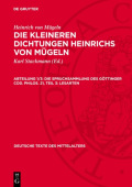 Die Spruchsammlung Des Gottinger Cod. Philos. 21, Teil 3: Lesarten