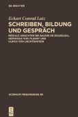 Schreiben, Bildung und Gesprach