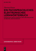 Ein Fachsprachliches Elektronisches Lernworterbuch