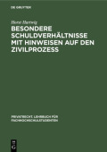 Besondere Schuldverhaltnisse Mit Hinweisen Auf Den ZivilprozeĂź