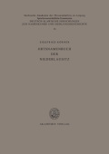 Ortsnamenbuch Der Niederlausitz