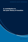 Contribution to the Pure Theory of Taxation