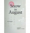 Snow in August