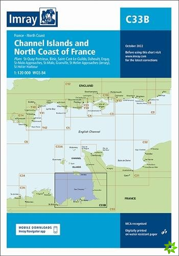 Imray C33B Channel Islands (South)
