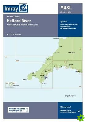Imray Chart Y48 Helford River Laminated