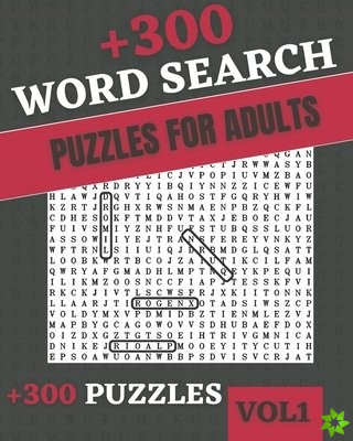 +300 word search puzzles for adults