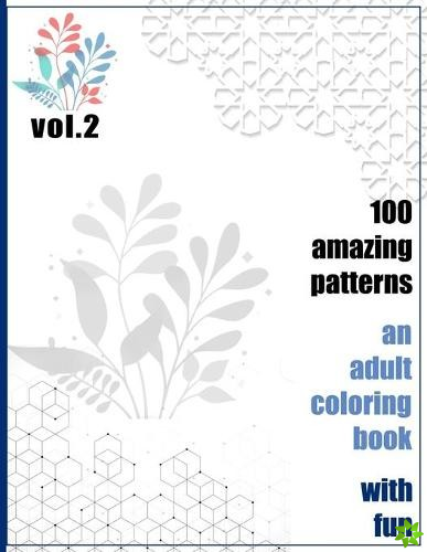 100 Amazing Patterns An Adult Coloring Book With Fun Vol.2