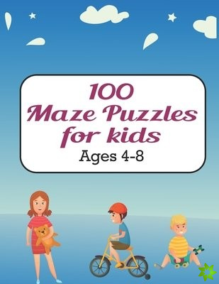 100 Maze Puzzles for Kids ages 4-8