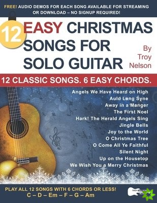 12 Easy Christmas Songs for Solo Guitar
