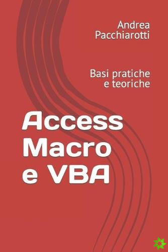 Access Macro e VBA