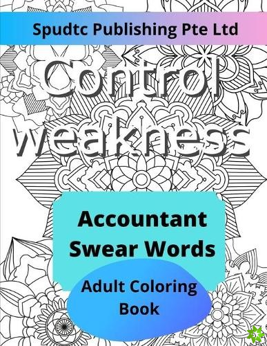 Accountant Swear Words Adult Coloring Book