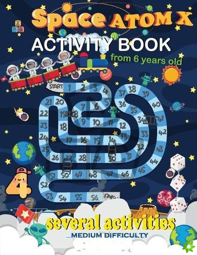 activity book from 6 years old. several activities