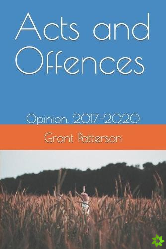 Acts and Offences