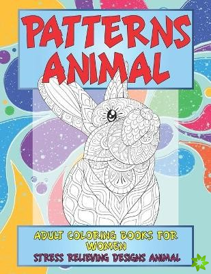 Adult Coloring Books for Women Patterns Animal - Stress Relieving Designs Animal