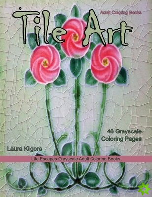 Adult Coloring Books Tile Art
