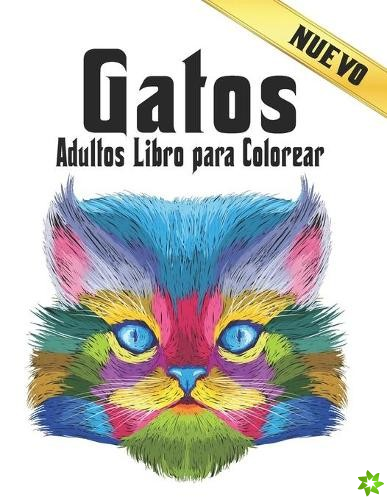Adultos Gatos Libro para Colorear