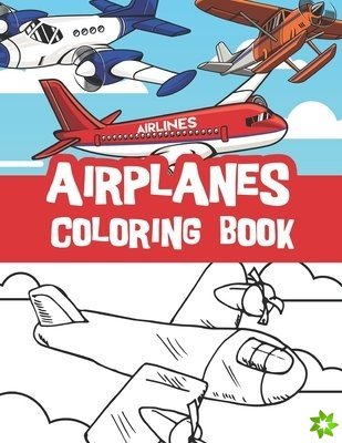 Airplanes coloring book