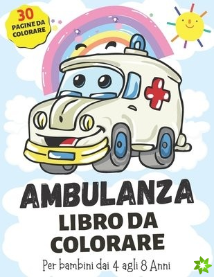 Ambulanza Libro da Colorare