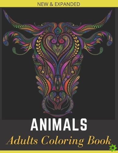 Animal Adults Coloring Book