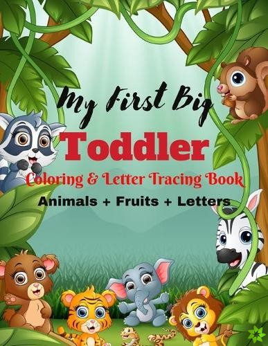 Animal & Fruit & Coloring & Letter Tracing Book