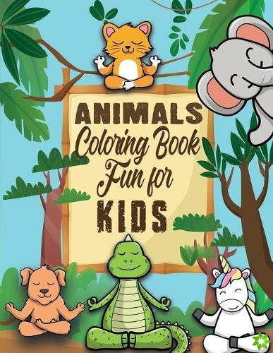 Animals Coloring Book Fun for Kids