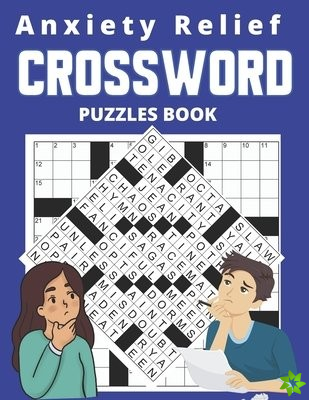 Anxiety Relief CROSSWORD PUZZLES BOOK