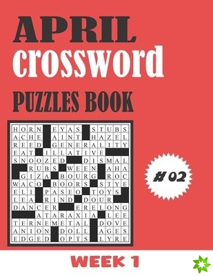 April Crossword Puzzles Book Week 1 #02