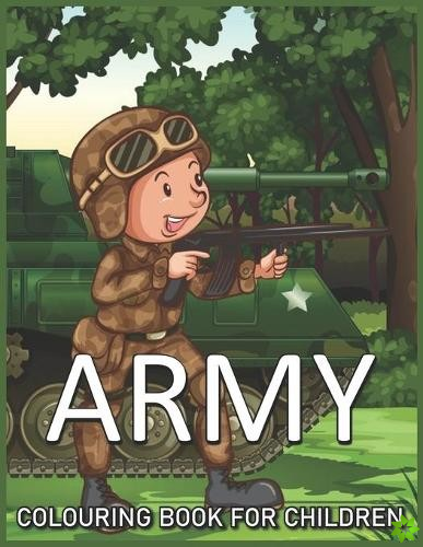 Army Colouring Book For Children