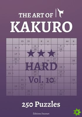 Art of Kakuro Hard Vol.10